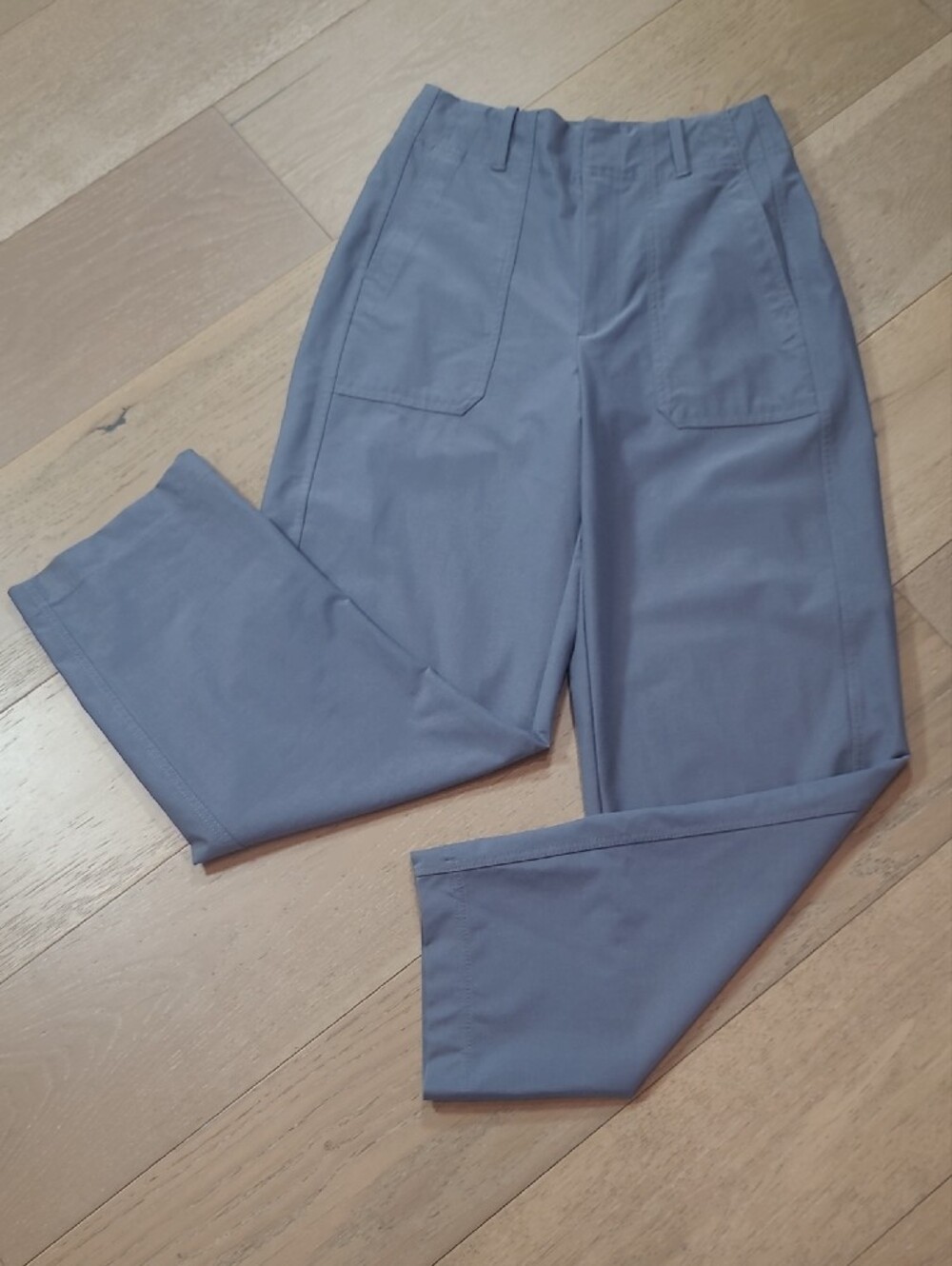 EUC Athleta Skyline High Rise Barrel Pant Women's sz 4T Slate High Rise Pant